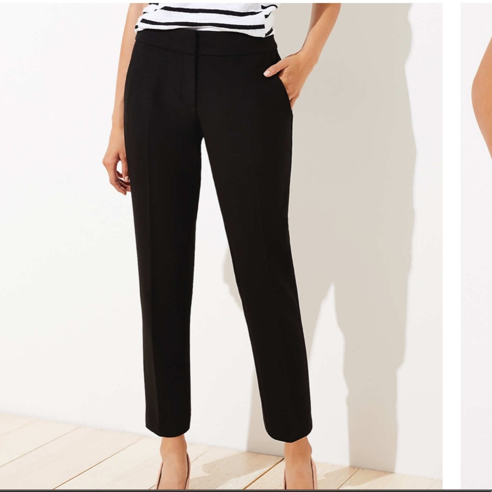 LOFT black ankle pants